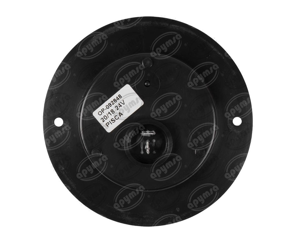 PLAFON LEDS MICA AMBAR TRASERO 10 LEDS 24V INTERMITENTE IAM 57 85 123 908