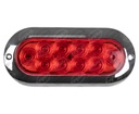 PLAFON LEDS ROJO TRASERO 12 24V OVALADO ATORNILLABLE STAR 1780016