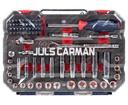 JUEGO DE HERRAMIENTA SET DE DADOS 3/8 CON 75 PZAS JULS CARMAN W003085WE