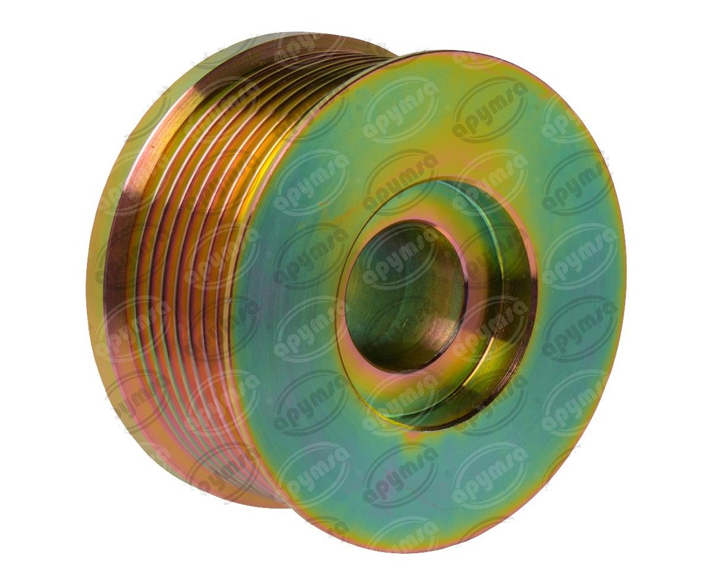 POLEA ALTERNADOR DELCO 21SI, 22SI, 31SI, 33SI, 34SI, IR/EF 8 RANURAS POLTEK 10474925 (HAE)