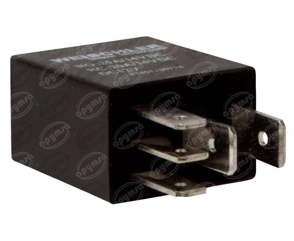 RELAY UNIVERSAL CON DIODO 12V 20A - 25A 5 TERMINALES MINI TOYOTA WEISCHLER RY-612