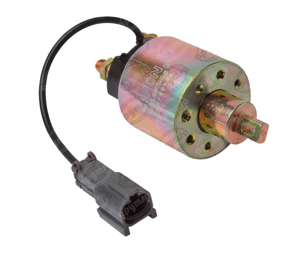 SOLENOIDE STARTER HITACHI PMGR 12V NISSAN PICK-UP K24DE D21 200SX NX SENTRA PULSAR VALUE-SL 66-8136-2   66-8346
