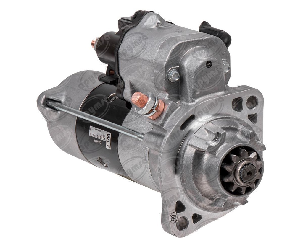 STARTER AUTOMOTRIZ CUMINS ISB, QSB, ISF 6.7L 08-17 NIPPONDENSO PLGR CW 12V 4.8KW 10D DENSO 30483N 428000-9940