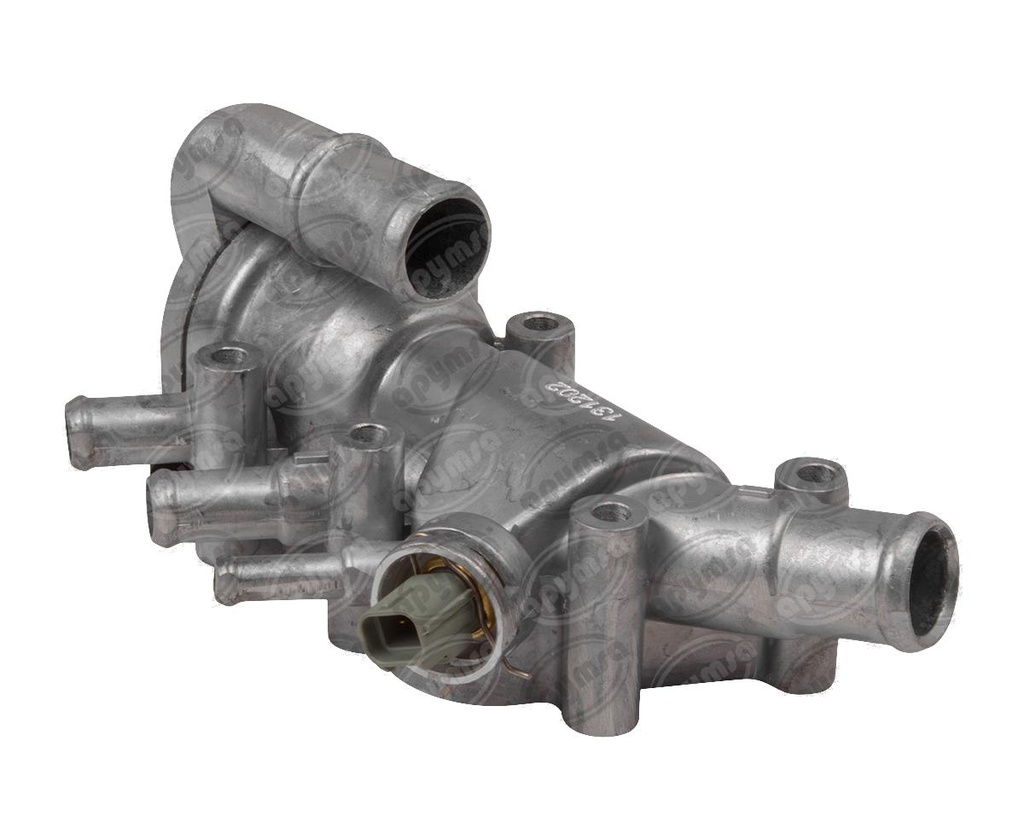 TERMOSTATO AUTOMOTRIZ 82 ºC CON CARCAZA DE ALUMINIO Y SENSOR FORD FIESTA IMPORTADO 2S6G-8A586-D1C (HAE)