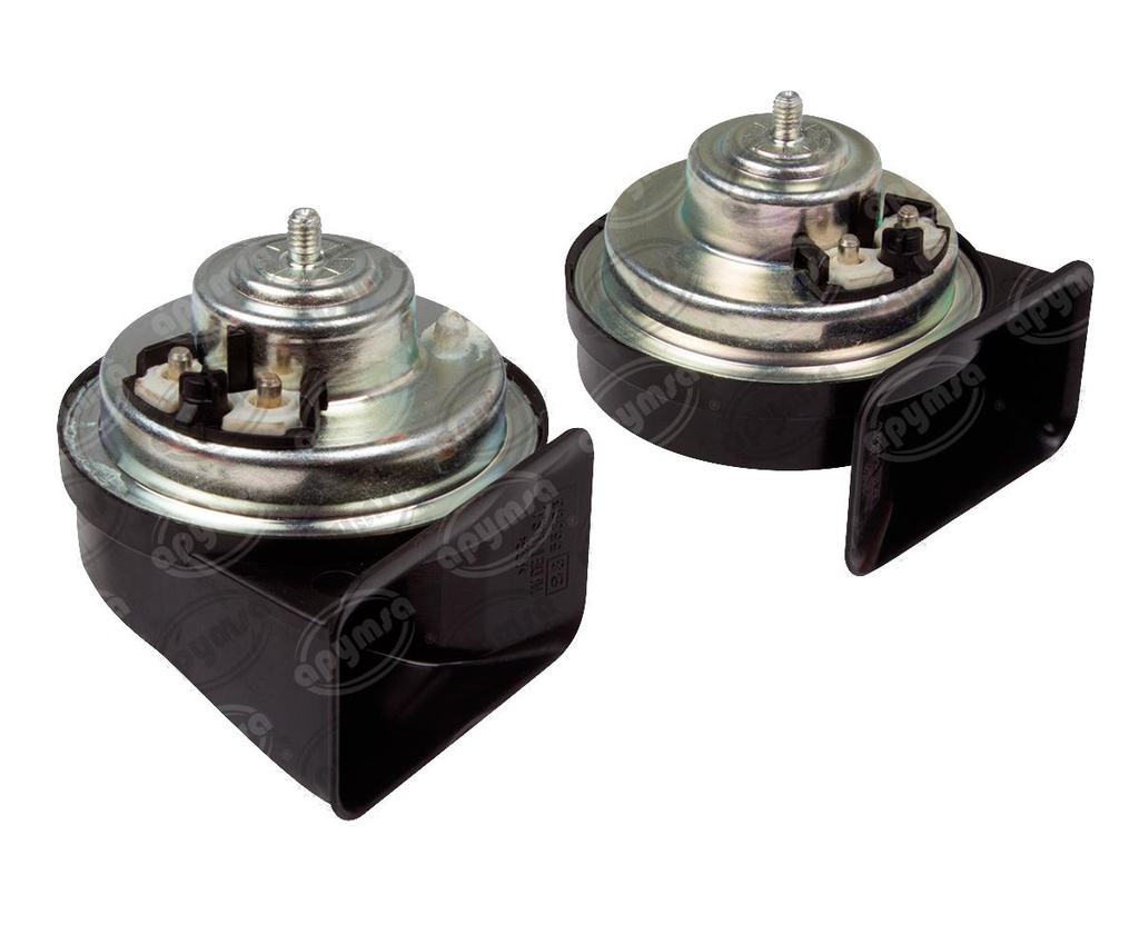 BOCINA ELECTRICA TIPO CARACOL FIAMM 12V PAR 925022221