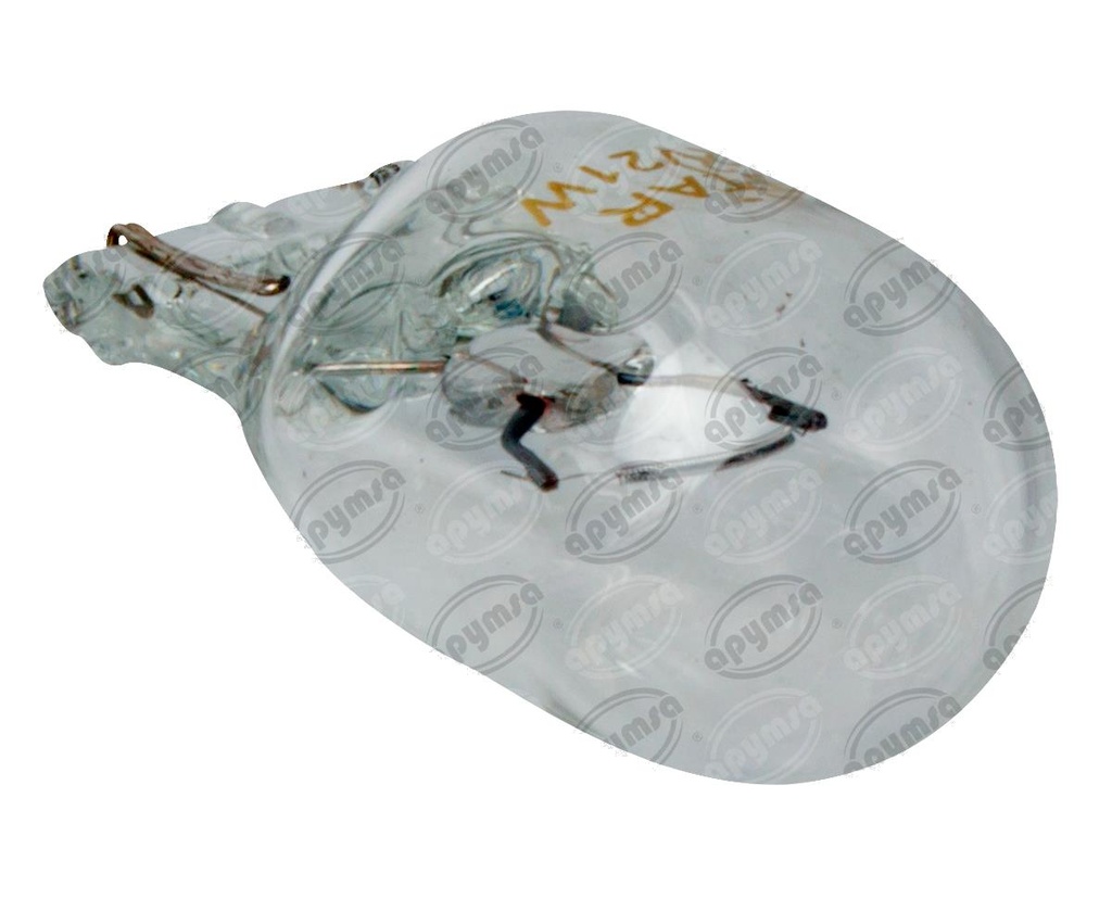 BOMBILLA INCANDESCENTE 7440 T20 TRANSPARENTE 12V 21W 1 POLOS 1PZ TIPO PELLIZCO STAR 7440