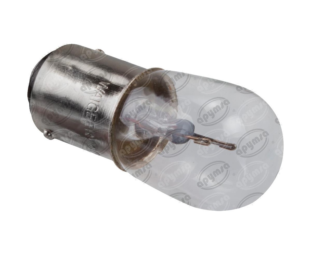BOMBILLA INCANDESCENTE 1004 TRANSPARENTE 12V 5W 2 POLOS 1PZ WAIGEER 1004 (HAE)