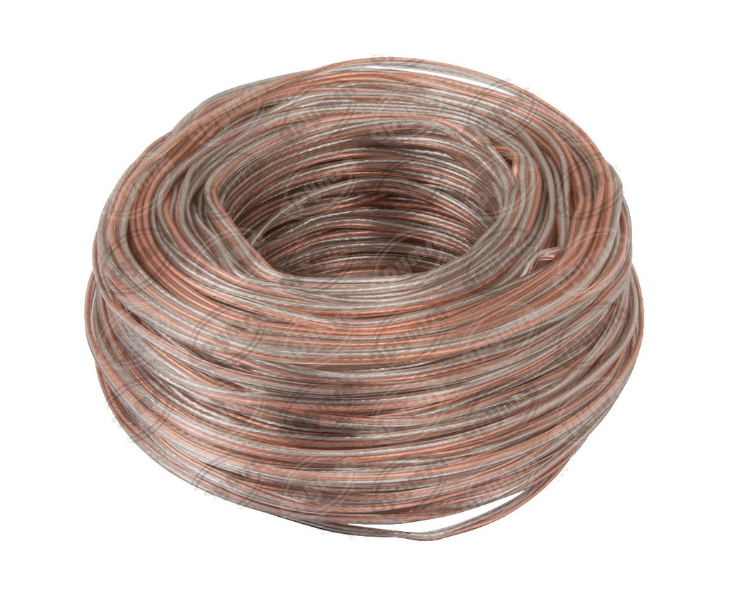 CABLE BIPOLAR BOCINA # 22 100M CRISTAL BOCINAS 2/22-100