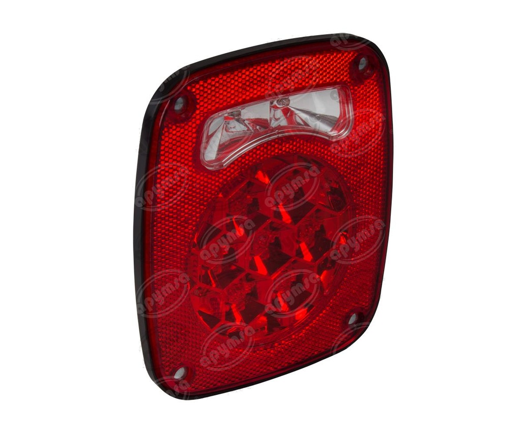 CALAVERA AUTOMOTRIZ BICOLOR CUADRADA JEEP UNIVERSAL TECNOLAMP 718