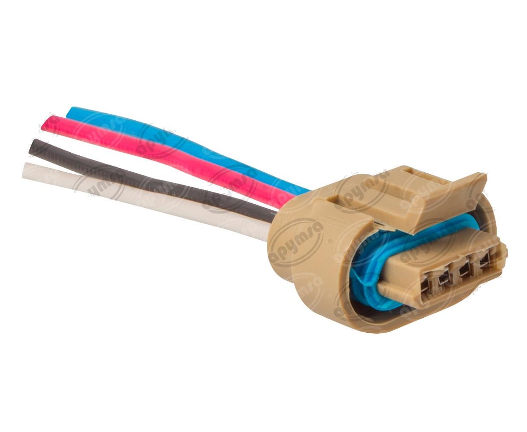 CONECTOR BOBINA Y MODULO DE ENCENDIDO 4 HEMBRATERMINALES CHEVROLET CHEVY NACIONAL S-761 (HAE)