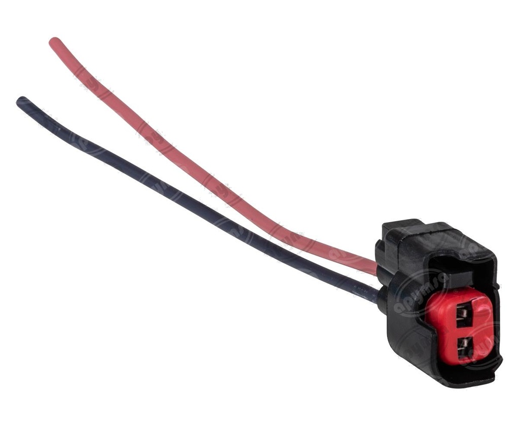 CONECTOR INYECTOR 2 HEMBRATERMINALES CON SEGURO DE LADO MAZDA PROTEGE 2.0L FS NACIONAL 1454204