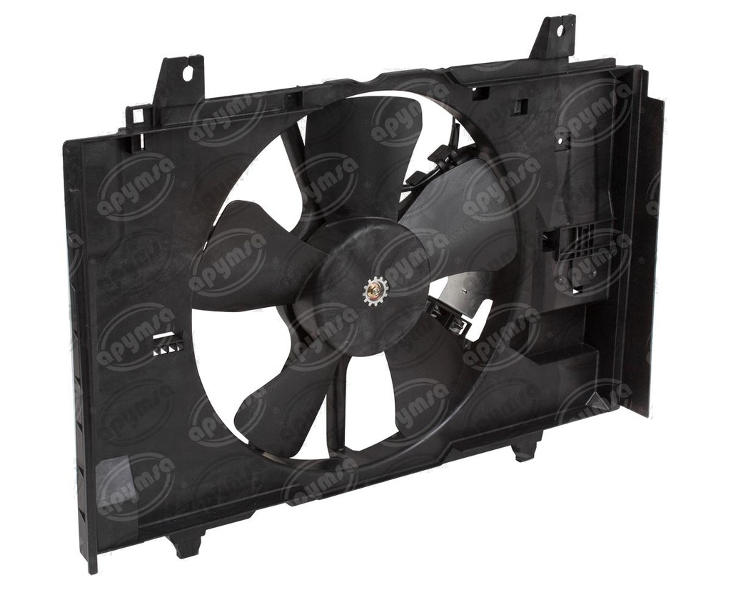 MOTOVENTILADOR RADIADOR Y AIRE ACONDICIONADO NISSAN VERSA TIIDA 1.8L CON A/A Y SIN A/A CARFAN MV 21481-EL30A (HAE)