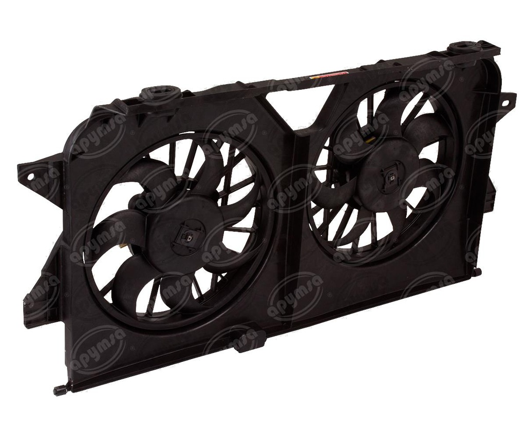 MOTOVENTILADOR RADIADOR Y AIRE ACONDICIONADO TOLVA DOBLE CHRYSLER DODGE CARAVAN CARFAN MV 75622 (HAE)