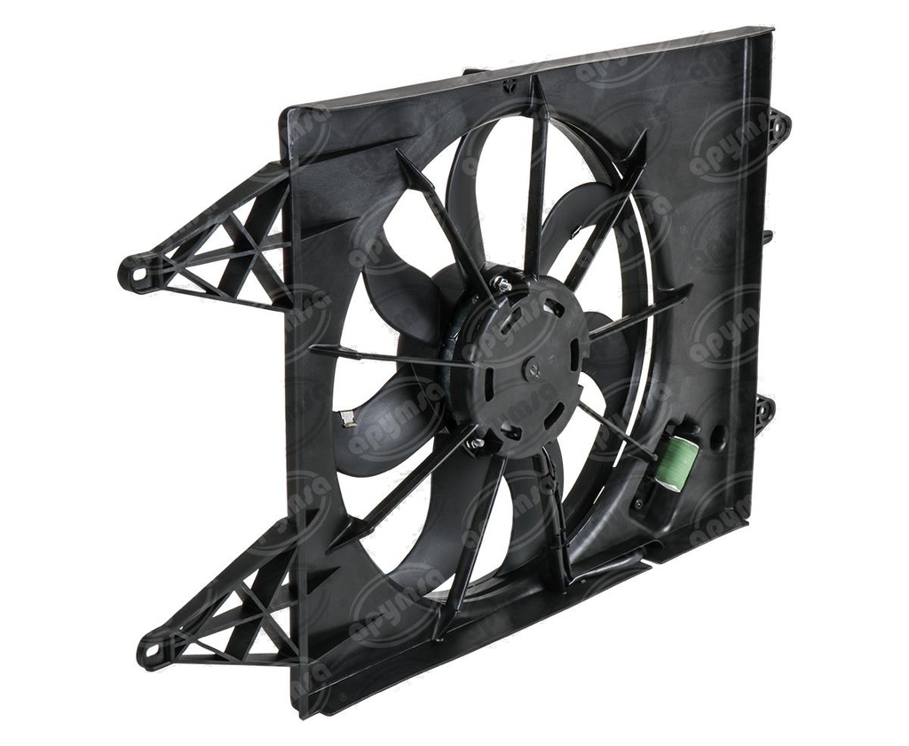 MOTOVENTILADOR RADIADOR Y AIRE ACONDICIONADO VW GOL SAVEIRO CARFAN MV 5U0 121 207A (HAE)