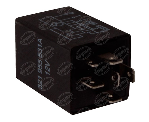 [GT3362302] RELAY LIMPIAPARABRISAS 6TERMINALES VW 19 SAAB CON INTERVALOS IMPORTADO RY-203