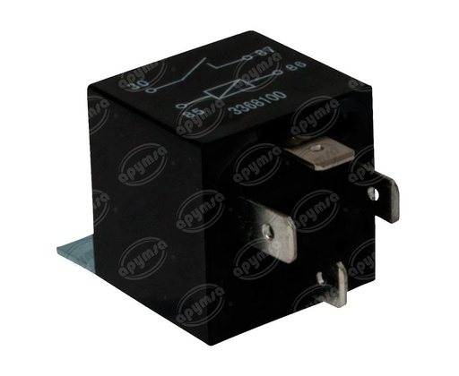 [GT3368100] RELEVADOR UNIVERSAL 12V 40A 4TERMINALES TIPO HELLA WEISCHLER 920931FTI