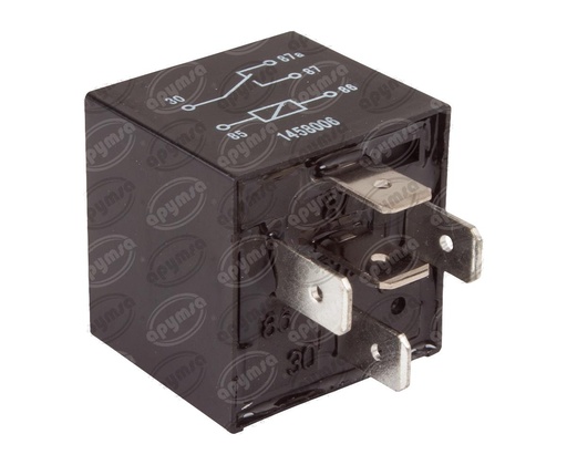 [GT1458006] RELAY UNIVERSAL 24V 30A - 40A  87A 5TERMINALES WEISCHLER 1458006