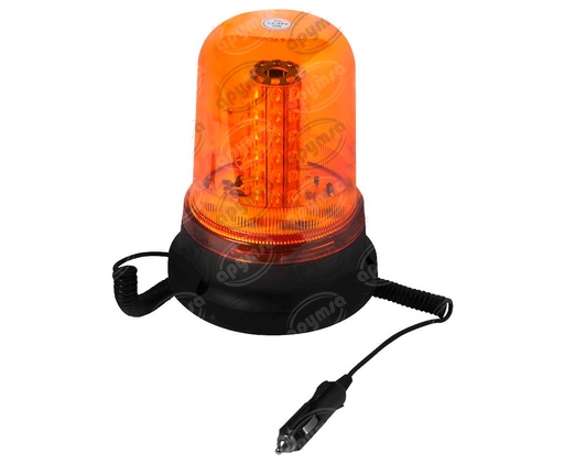 [GT4244901] TORRETA TIPO MONTACARGAS AMBAR 12V - 24V LUZ LED IMAN STAR 4244901