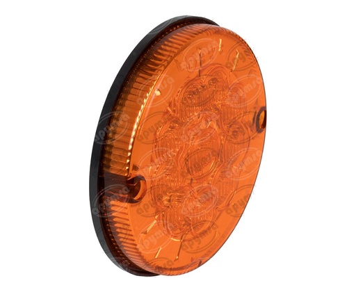 [GT2667008] PLAFON LEDS MICA AMBAR TRASERO 10 LEDS 24V INTERMITENTE IAM 57 85 123 908