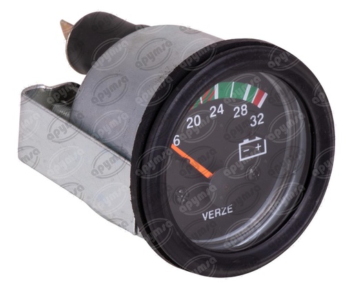 [GT4369600] MARCADOR VOLTIMETRO 24V - 32V TIPO VDO VERZE 332-040-001C 