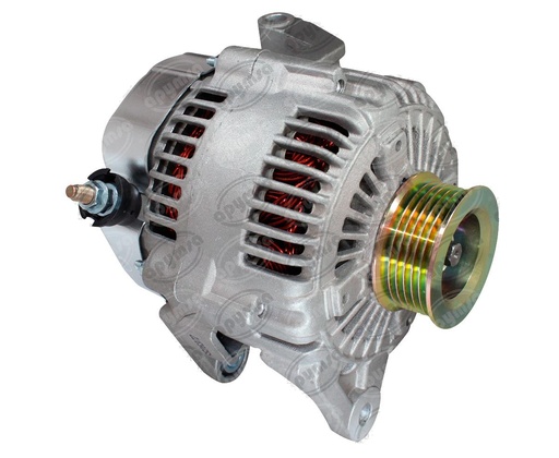 [GT0102100] ALTERNADOR JEEP GRAND CHEROKE 01-04 4.7L V8 LIBERTY 02-06 3.7L V6  DODGE DAKOTA, MITSUBISHI NIPPONDENSO ER/IF CW 12V 136A  VALUE 13873