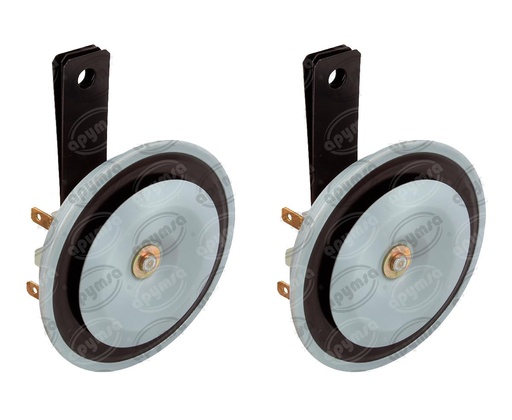 [GT0568701] BOCINA ELECTRICA 24V 2PZ VW VOLSKWAGEN TIPO DISCO IMPORTADO 0568701