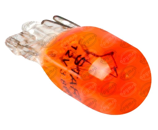 [GT1978200] BOMBILLA INCANDESCENTE 158 AMBAR 12V 3W 1 POLOS 1PZ TIPO PELLIZCO AUDI CHEVROLET NISSAN PONTIAC STAR 158 T10 A