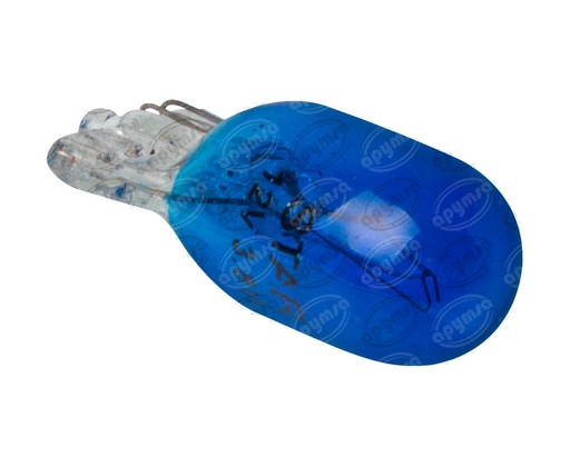 [GT1978400] BOMBILLA INCANDESCENTE 158 T10 AZUL 12V 3W 1 POLOS 1PZ TIPO PELLIZCO AUDI CHEVROLET NISSAN PONTIAC STAR 158   AZ (HAE)