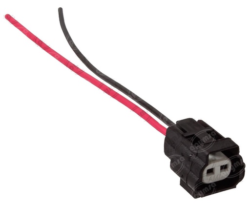 [GT1454206] CONECTOR INYECTOR 2 HEMBRATERMINALES MAZDA 3 GDI  07-13 ( COLOR NEGRO ) NACIONAL 1454206