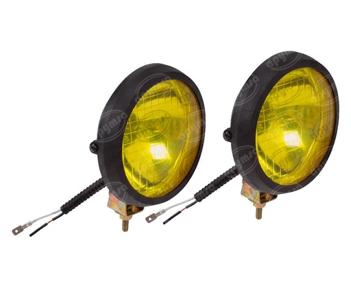 [GT1805000] FARO AUXILIAR AMBAR 12V 2PZ REDONDO ZAGATTO FA-ZA (HAE)