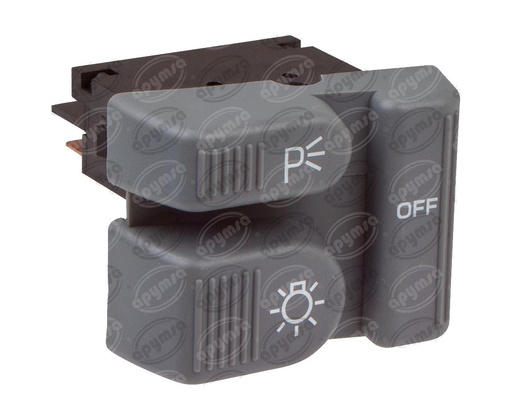 [GT2596200] INTERRUPTOR LUZ 6TERMINALES TIPO TECLA CHEVROLET, GMC, ISUZU, OLDSMOBILE DYNAMIC DS-651
