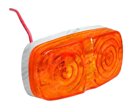 [GT2665805] LUZ POSICION MICA AMBAR LATERAL 12V TIPO HELLA DOBLE OPTICA PLASTICOS RECORD 963