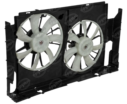 [GT4367907] MOTOVENTILADOR RADIADOR Y AIRE ACONDICIONADO TOYOTA RAV4 2.5L 13-15 CARFAN MV 16363-36110