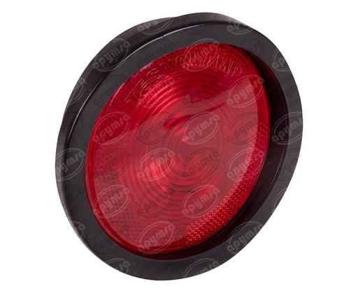 [GT2972805] PLAFON SELLADO MICA INCANDESCENTE ROJA TRASERO 4" UNIVERSAL ECONOMICO NACIONAL 1003-1