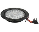 PLAFON LEDS TRANSPARENTE TRASERO 4" 10 LEDS 10/30V ATORNILLABLE QBH STAR 8002C