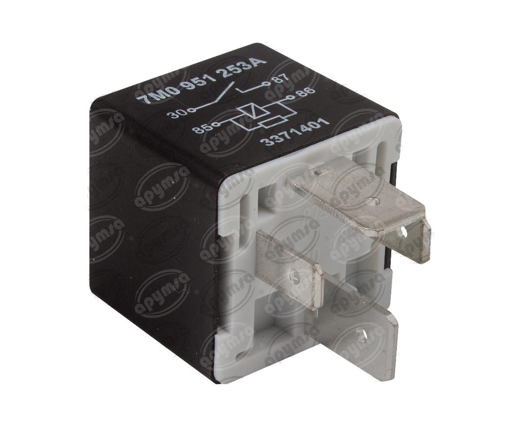 RELAY MOTOVENTILADOR 70A 4TERMINALES VW A4 BEETLE POLO LUPO SEAT IBIZA (100) WEISCHLER 7M0 951 253A