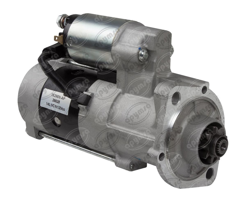 STARTER AUTOMOTRIZ MITSUBISHI PLGR CW 12V 2.5KW 9D TRACTOR KUBOTA VALUE-MARCHAS 18398  (HAE)