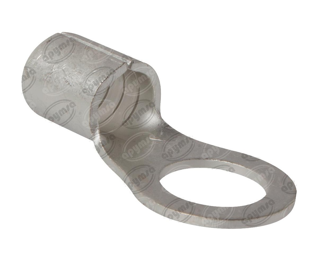 TERMINAL INSTALACION REDONDA COBRE # 2 PLATA 1/2" ACOSA R-1/2