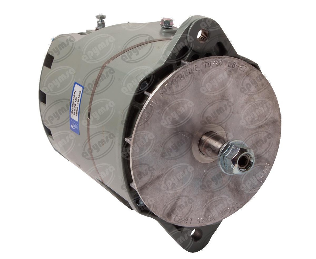 ALTERNADOR AUTOMOTRIZ DELCO 33SI SAEJ 180 BI SIN CEPILLOS 12V 135A TRACTO  (HAE)