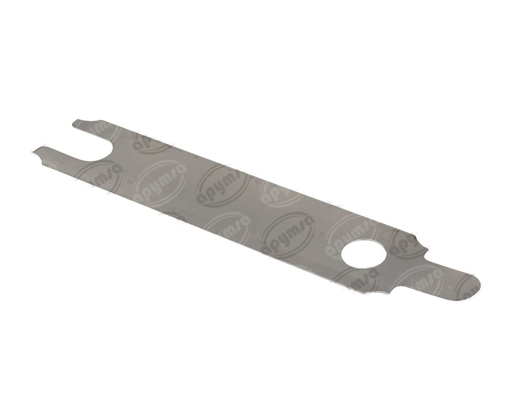 LAMINA DE AJUSTE STARTER DELCO 10MT, 5MT, DD, SD200, SD210, SD260, SD300 2 TORNILLOS IMPORTADO 10008053   (HAE)