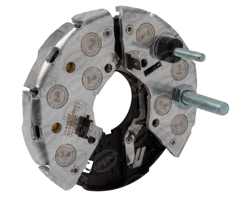 RECTIFICADOR DE CORRIENTE ALTERNADOR JOHN DEERE 6603 02-05  BOSCH IR/EF  12V 95A 114MM 114MM  REWARD IBR324