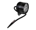 FARO AUXILIAR LED MOTOCICLETA 6 LEDS, LUZ NORMAL Y DESTELLO, 8V-80V IMPORTADO L6-CTY-FGB  (HAE)