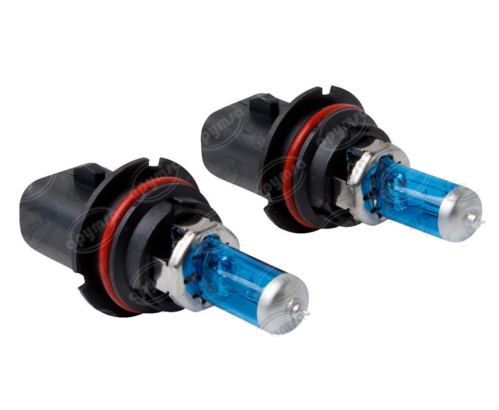 BOMBILLA HALOGENO 9007 AZUL 12V 100/80W 2PZ XENON SUPER BLUE LUJO WAIGEER 9007