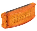 PLAFON LEDS AMBAR POSICION LATERAL 2.2" LEDS 12 24V GEL + FLASH STAR 1780009