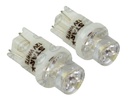 BOMBILLA LEDS 158 T10 BLANCO 12V 1 LEDS 2PZ PLANO STAR 158  (INO)