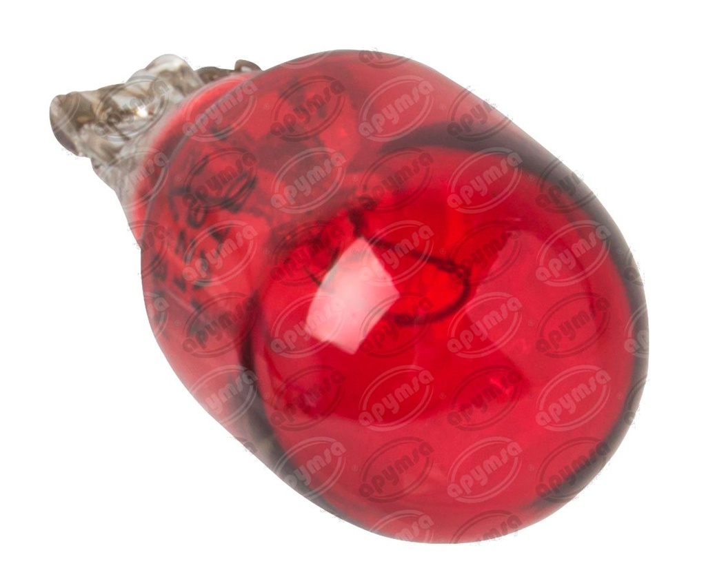 BOMBILLA PELLIZCO GRANDE 921 T15  ROJO STAR (INO)