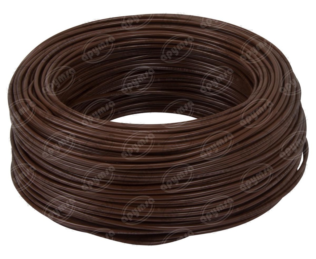 CABLE INSTALACION CAFE # 16 100M PLASTICO ROLLO 16-100  (INO)