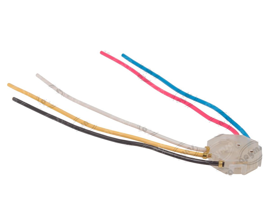 CONECTOR ELEVADOR CRISTAL 5TERMINALES SENCILLO CHEVROLET NACIONAL S-1644  (HAE)