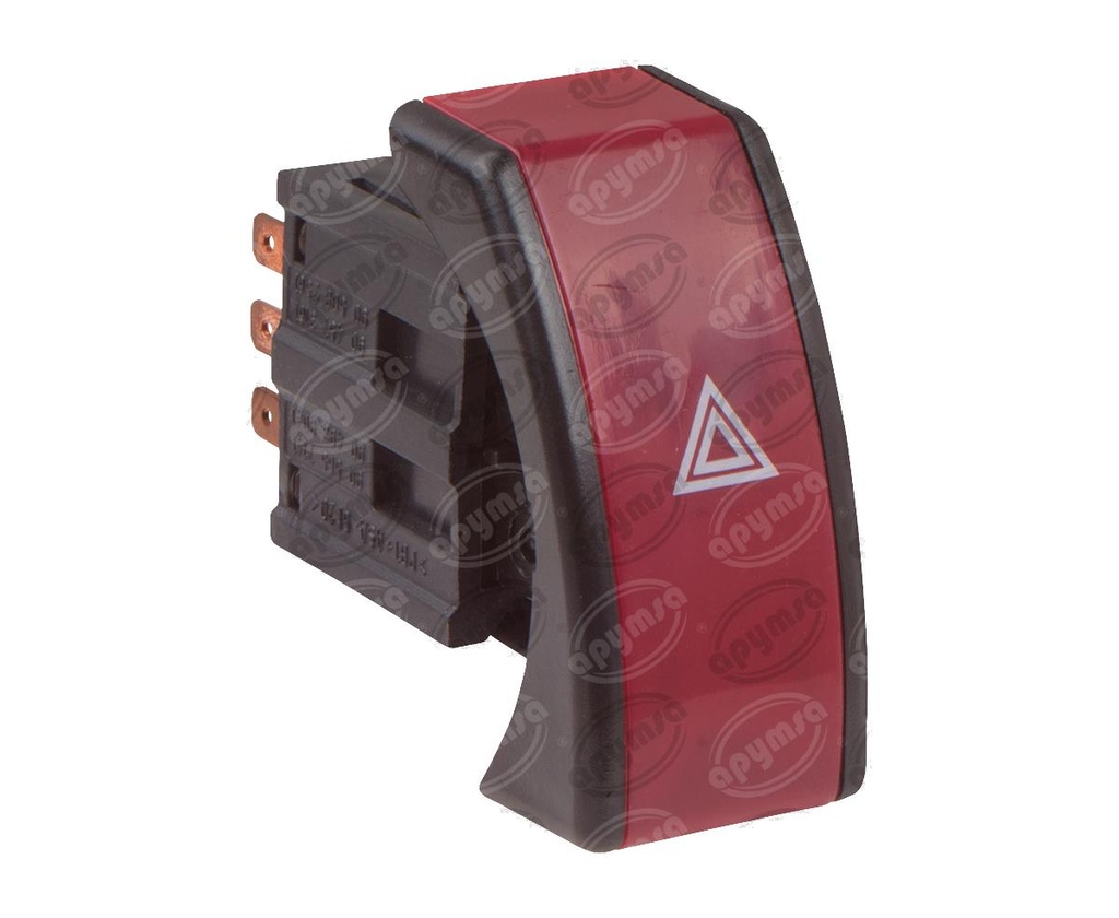 INTERRUPTOR EMERGENCIA 8TERMINALES CHEVROLET CHEVY C2, CORSA, TORNADO DYNAMIC 93440913  (HAE)