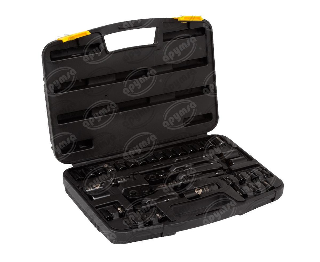 KIT  DE HERRAMIENTA 37 PIEZAS NEGRO STANLEY 87-320